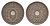 Дания 2 эре 1929 N, Кристиан X (1912-1947) KM 827 бронза 4639-743