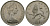 Великобритания 10 пенсов 1971 Елизавета II (1952-2022) KM 912, Spink 4231 (F1) медно-никель 4384-835