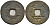 Китай 10 цянь (кэш) ND (1862-1874) династия Цин (1636-1912), Айсиньгёро Тунчжи (1861-1875), диаметр 22, вес 2,5 C 1-15.2 бронза 4121-1013