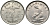 Бельгия 1 франк 1923 Belgique, Альберт I (1909-1934) KM 89 никель 51-1932
