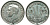 Австралия 3 пенса 1952 m, Георг VI (1937-1952), без букв KM 44 серебро 71-412