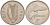 Ирландия 1 флорин 1961 лосось KM 15a медно-никель aUNC 4583-412