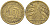 ГЕРМАНИЯ 10 РЕЙХСПФЕННИГОВ 1925 D, ВЕЙМАРСКАЯ РЕСПУБЛИКА KM 40, J. 317, Weege 9 алюминиевая бронза 216-1012