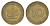 ФРГ 10 пфеннигов 1972 G KM 108, J. 383 сталь плакированная латунью 4630-1263