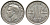 Австралия 3 пенса 1951 m, Георг VI (1937-1952), без букв KM 44 серебро 71-265