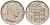 Монако 1 франк 1968 Ренье III (1949-2005) KM 140 никель    4601-941
