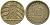 Германия 10 рентенпфеннигов 1924 J KM 33, J.309, Weege 8 алюминиевая бронза 4576-152