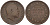 Британская Индия 1/4 анна 1910 Эдуард VII (1901-1910) KM 502 бронза 28-525