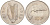Ирландия 10 пенсов 1969 лосось KM 23 медно-никель UNC 4583-334