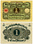 ГЕРМАНИЯ 1 МАРКА 1920 1 МАРТА 1920, ВЕЙМАРСКАЯ РЕСПУБЛИКА Pick 58 бумага UNC (ПРЕСС) 7147-11-1-2