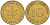 ФРГ 10 ПФЕННИГОВ 1969 F KM 108, J. 383 сталь плакированная латунью 219-433