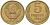 СССР 5 копеек 1991 М Y 129a, Schon 78 латунь UNC 4161-847