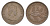 Кипр 3 миля 1955 Елизавета II (1952-2022), рыба KM 33 бронза 4649-1153