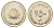 Иран 250 риалов 2004 AH 1343 KM 1268 медно-никель UNC 4119-726