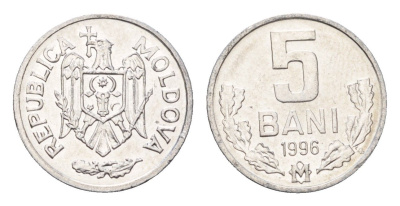 Молдавия (Молдова) 5 бань (бани) 1996 KM 2 алюминий UNC 4694-1044