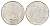 Ватикан 100 лир 1966 MCMLXVI, Павел VI (1963-1978) KM 90 нержавеющая сталь UNC 4671-1016