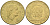 Италия 200 лир 1978 R, шестерня KM 105 алюминиевая бронза 4171-944