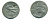 ИТАЛИЯ 20 ЧЕНТЕЗИМО 1911 R, ВИКТОР ИММАНУИЛ KM 44 никель 57-1022