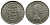 Великобритания 1 шиллинг 1960 Елизавета II (1952-2022), Английский герб KM 904, Spink 4147 медно-никель 4384-421