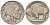 США 5 центов 1936 индеец, бизон KM 134 медно-никель 4614-1242