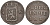 Суматра, Нидерландская Индия 1/4 стивера 1826 S KM 287 медь 4575-1241