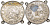 Япония 1 йена 1895 28 год ПРАВЛЕНИЯ императорА МАТСУХИТО (1867-1912), ТИП II, TOKYO MINT, ПЕЧАТЬ GIN СПРАВА ОТ НОМИНАЛА, диаметр 38,1 мм., НОМИНАЛЬНЫЙ СЕРЕБРЯННЫЙ СлитОК ДЛЯ ОБЕСПЕЧЕНИЯ, ДЕНЕЖНОЙ СИСТЕМЫ ТАЙВАНЯ, КореИ, И ЮЖНОЙ МАНЧЖУРИИ, С ПОДвесКИ, С УШ