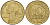 Франция 10 сантимов 1989 тип Marianne KM 929, le Franc 144.29 алюминиевая бронза 4391-1155