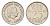 Нидерланды 25 центов 1961 Юлиана (1948-1980) KM 183 никель 4658-822