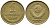 СССР 1 КОПЕЙКА 1990 Федорин 180, ММД, ЦИФРЫ ДАТЫ РАССТАВЛЕНЫ KM 126a латнуь 4392-324