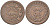 Индия, Гвалиор (Gwalior) 1/4 анна 1896 VS1953, Madho Rao (1886-1925), вес 7,95 KM 169 медь 68-1244
