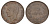 Греция 10 лепт 1882 A, Георг I (1863-1913) KM 55 медь 4653-745