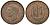 Великобритания 1/2 пенни 1948 Георг VI (1936-1952) KM 844, Spink 4115 бронза 4681-425