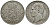 Бельгия 5 франков 1850 Леопольд I (1831-1865), точка над датой KM 17 серебро 74-1132