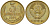 СССР 3 копейки 1987 Федорин 209 латунь UNC 4143-1116