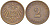 ГЕРМАНИЯ 2 ПФЕННИГА 1908 A KM 16, J. 11, Weege 4 медь 206-541