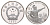 Китай 5 юаней 1992 Китайская культура - Чжэн Чэнгун KM 450 серебро PROOF 413-6425