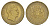 Румыния 2000 леев 1946 Михай I (1940-1947) KM 69 латунь 4648-1112