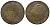 Италия 10 чентезимо 1867 OM, Виктор Эммануил II (1861-1878) KM 11.5 медь 3334-316