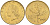 Италия 20 лир 1996 R, дубовый лист KM 97.2 алюминиевая бронза  UNC  4594-1038