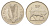 Ирландия 5 пенсов 1970 бык KM 22 медно-никель UNC 4175-135