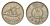 Перу 1/2 соль 1974 альпака KM 260 латунь 4649-648