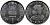 Индия 1 рупия 2003 Махарана Пратап Сингх I KM 314 сталь UNC 4390-955