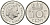 Нидерланды 10 центов 1971 Юлиана (1948-1980) KM 182 никель 96-361