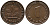 ФРГ 1 пфенниг 1966 F KM 105, J.380 сталь плакированная медью 96-1061