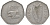 Ирландия 50 пенсов 1976 Вальдшнеп KM 24 медно-никель 4526-144