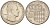 Монако 1/2 франка 1968 Ренье III (1949-2005) KM 145 никель190-522