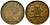 Великобритания 2 пенса 1971 Елизавета II (1952-2022) KM 916, Spink 4235 (C1) бронза 4167-526