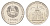 Приднестровье 1 рубль 2016 Православные храмы Приднестровья - Кирилло-Мефодиевская церковь, Днестровск KM 240 сталь плакированная никелем UNC 4669-1019