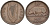 Ирландия 1/2 пенни 1939 свинья с поросятами KM 10 бронза 4561-1127