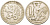 ЧЕХОСЛОВАКИЯ 1 КРОНА 1924 ЖЕНЩИНА СО СНОПОМ И СЕРПОМ KM 4 медно-никель 4514-847